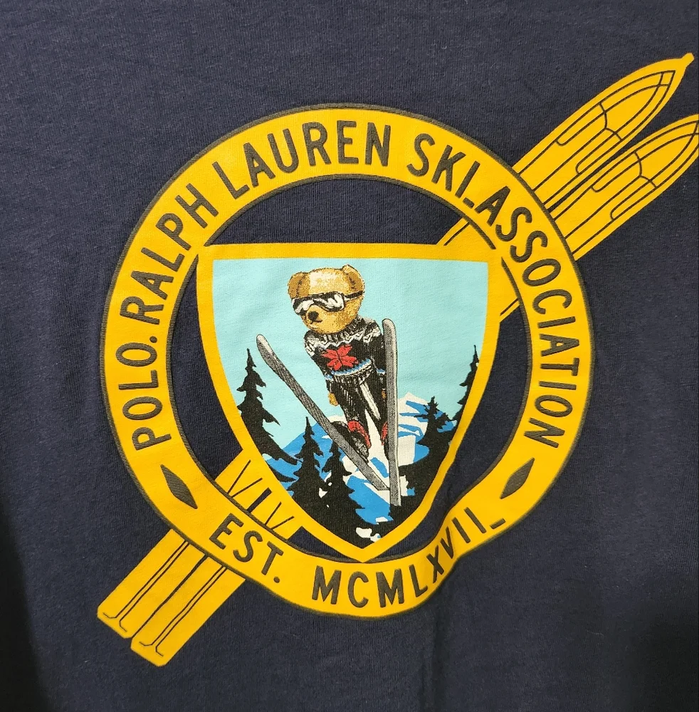 Polo Ralph Lauren Boys XL Ski Association Long Sleeve